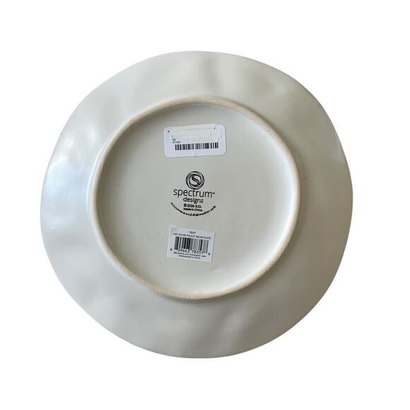 Spectrum Designz KITTY CAT FRIENDS 8in Salad Plate Set of 4 New - Picture 7 of 13
